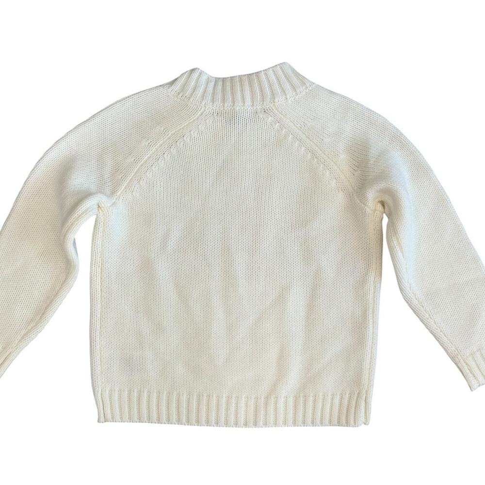 Copper Key Girls Cream Button Shoulder Knit Sweater Size 4 NWT - Picture 4 of 4